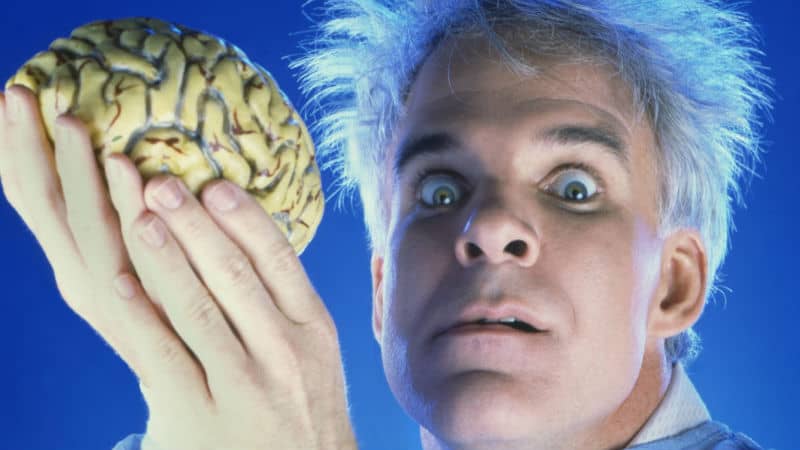 The Man with Two Brains (1983)