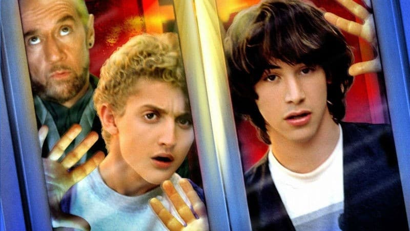 Películas de Keanu Reeves - Bill & Ted's Excellent Adventure (1989)