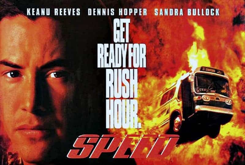 Películas de Keanu Reeves - Speed (1994)