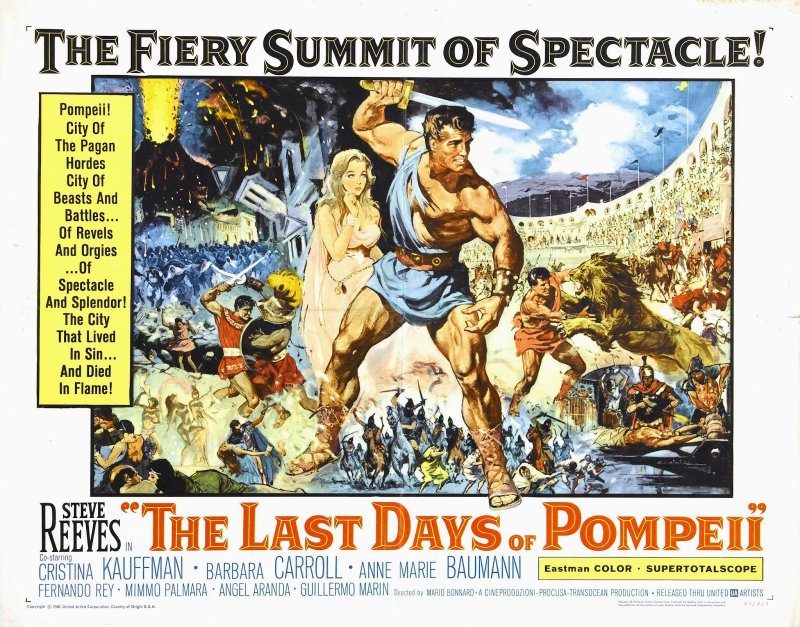 Los últimos días de Pompeya (1959)