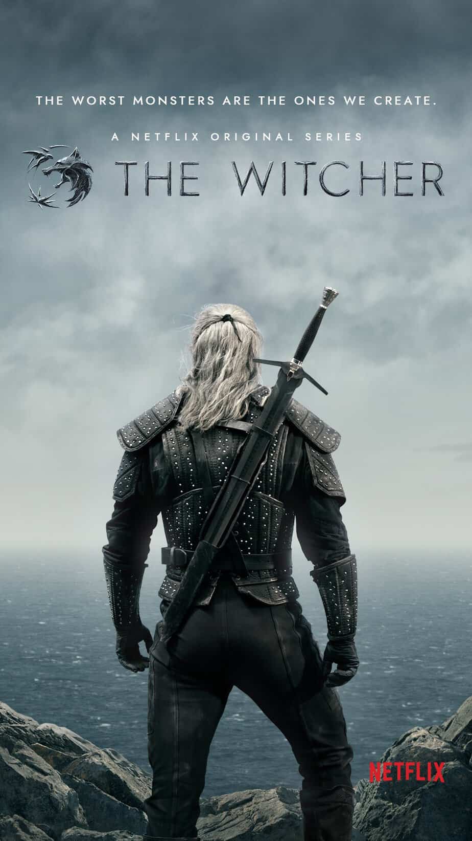Netflix publicó el primer póster oficial de la serie The Witcher