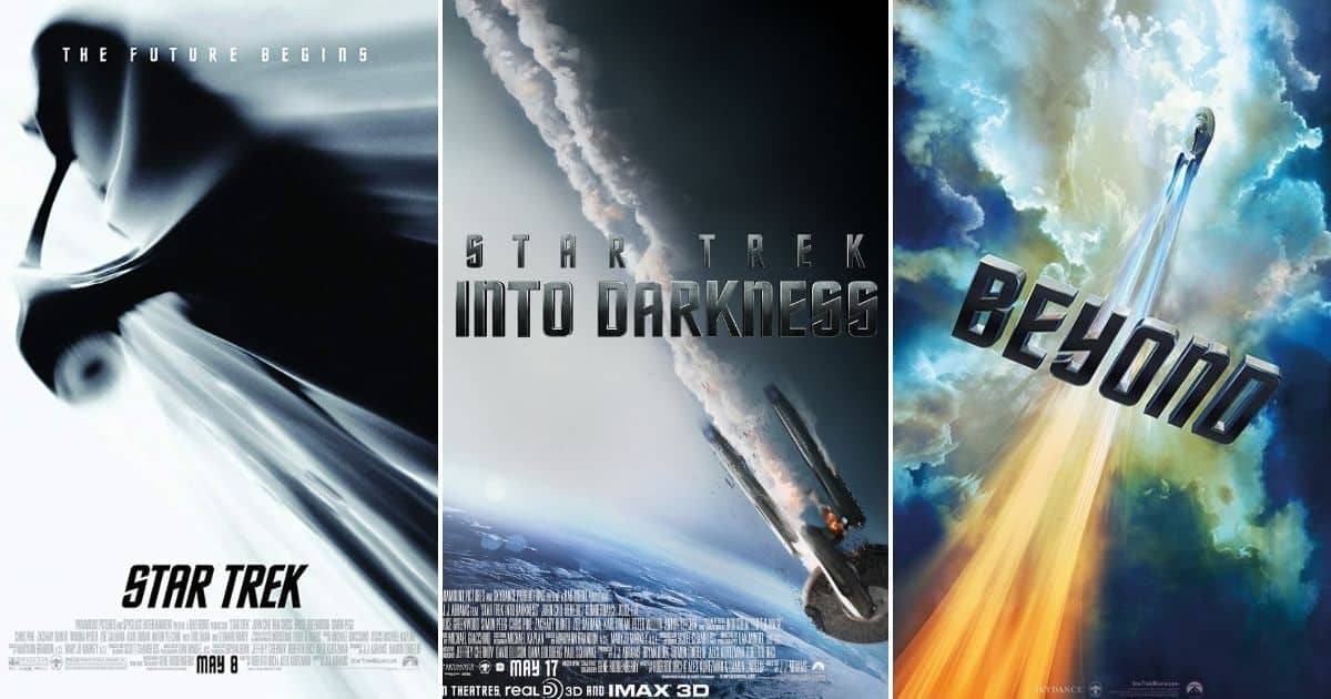 serie de tres películas de star trek (2009-2016)