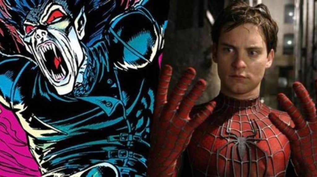 Filtrada imagen de Jared Leto como 'Morbius' que incluye a Tobey Maguire como 'Spider-Man'