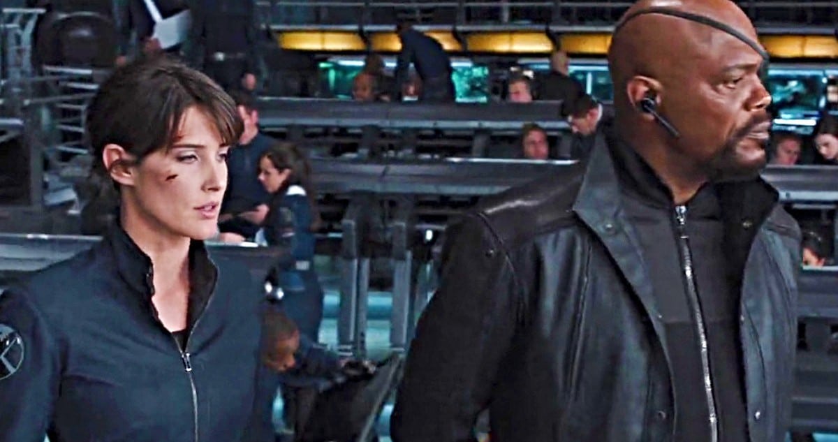 Nick Fury y Maria Hill