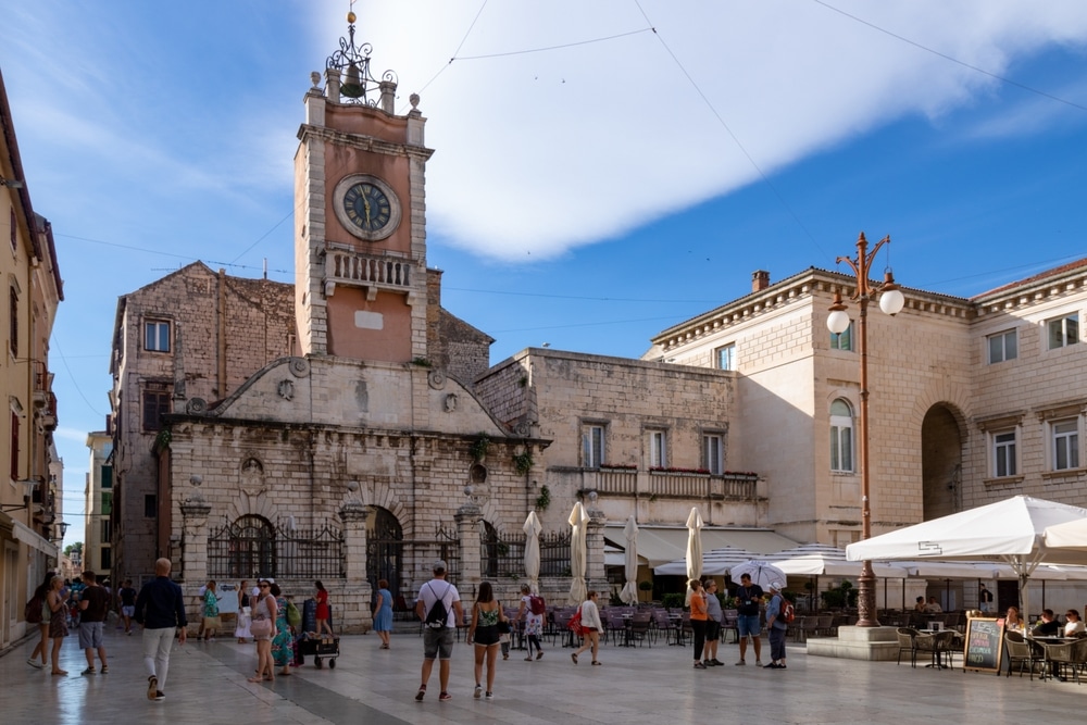 Zadar y el paseo marítimo de Zadar