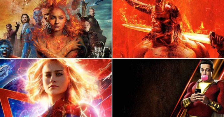 2019 tendrá la mayor cantidad de películas de superhéroes de la historia.