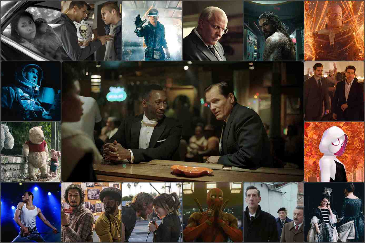 Los 10 mejores películas del año 2018.