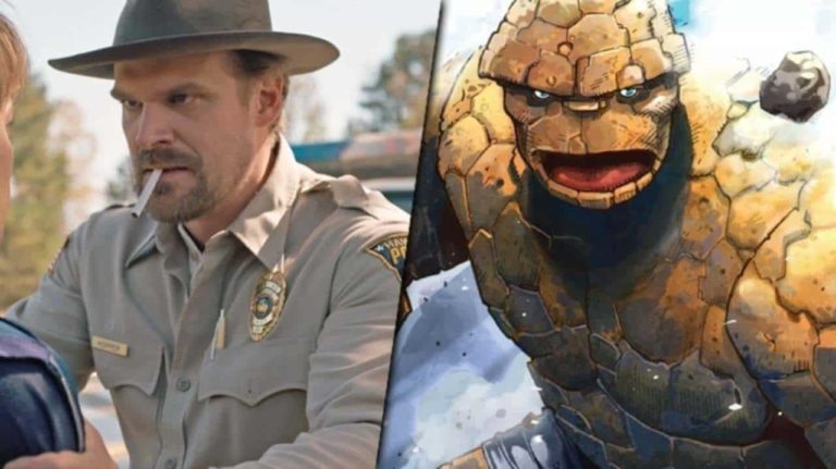 David Harbour en la película Black Widow como 'Thing'!!!