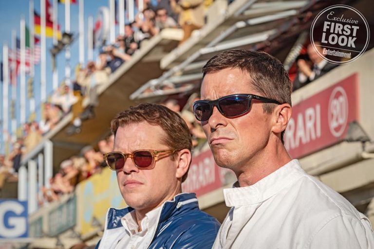Ford v Ferrari: primer vistazo a Christian Bale y Matt Damon.