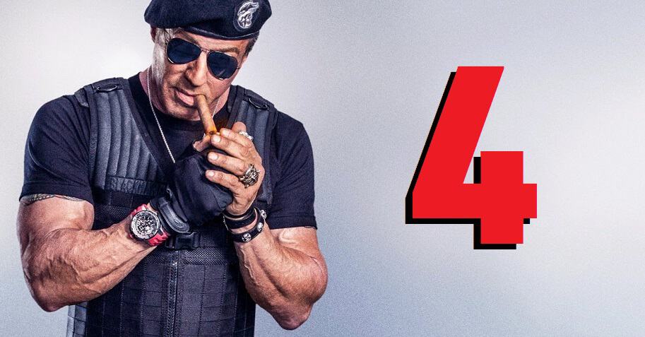 Sylvester Stallone trabaja en Expendables 4