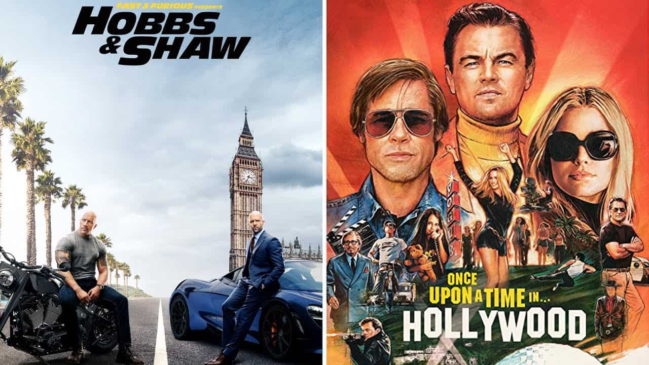 Hobbs & Shaw supera a Quentin Tarantino en la taquilla del cine.