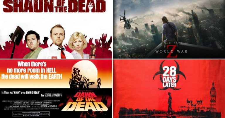 Los mejores películas de zombies de todos los tiempos