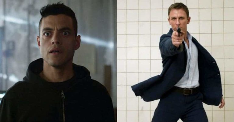 James Bond 'Sin Tiempo Para Morir' nueva imagen de la película y revelado el nombre del villano interpretado por Rami Malek.