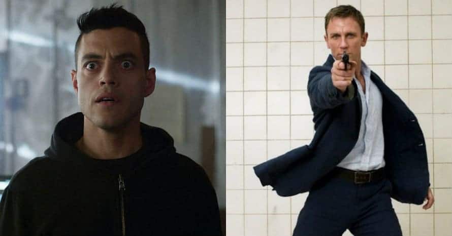 James Bond 'Sin Tiempo Para Morir' nueva imagen de la película y revelado el nombre del villano interpretado por Rami Malek.