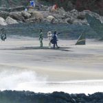 Imágenes de Marvel 'Los Eternos' desde el set que revelan a Angelina Jolie como Thena en un traje de superheroína y otros personajes.