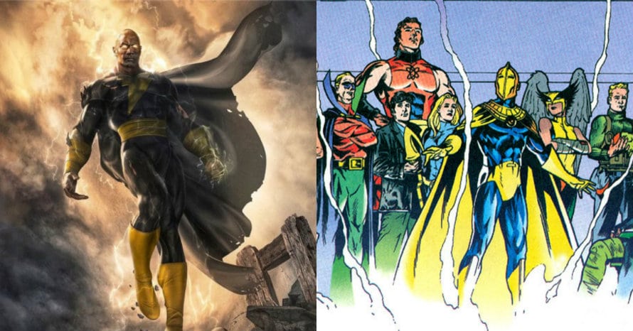 Dwayne Johnson confirmó que la Justice Society aparecerá en la película de Black Adam.