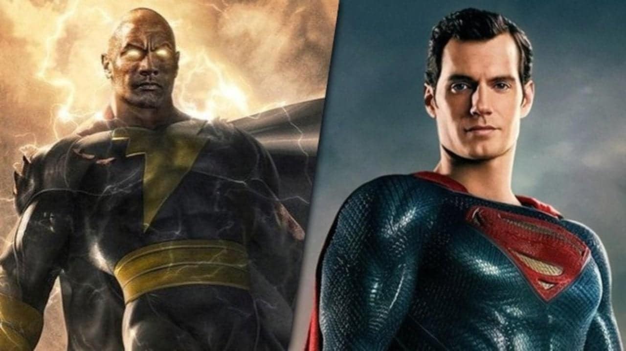 Henry Cavill como Superman se enfrenta a Dwayne Johnson como Black Adam en una nueva imagen fantástica creada por fans, que fue solicitada personalmente por 'The Rock'.