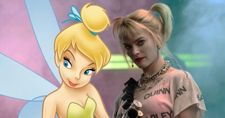 Margot Robbie en conversaciones para el papel de Campanita en la película reiniciada de Peter Pan de Disney+.