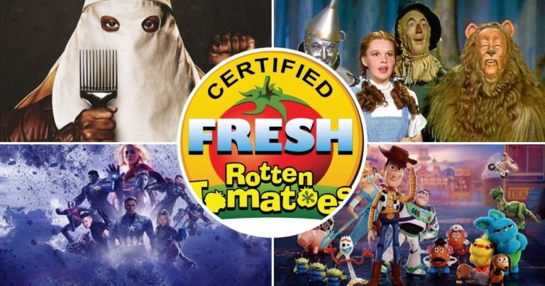 10 Mejores películas calificadas en Rotten Tomatoes de todos los tiempos