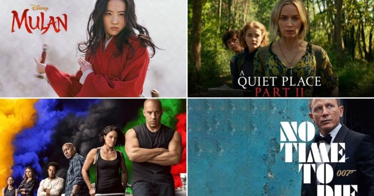 Todos los películas retrasadas debido al coronavirus hasta ahora.