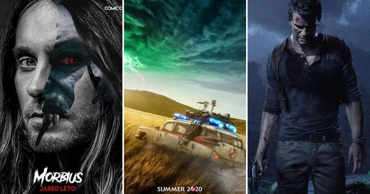 Morbius, Cazafantasmas: Más Allá y Uncharted fechas de estreno en cines retrasadas.