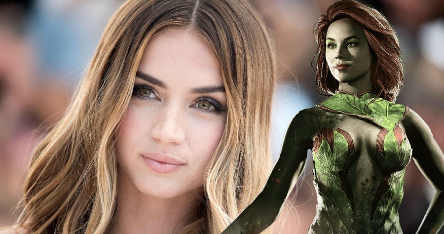 Aquí tienes cómo podría lucir Ana De Armas como Poison Ivy de DC.