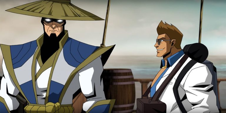 Mortal Kombat Legends: Scorpion’s Revenge el primer video clip presenta a Johnny Cage con Raiden.