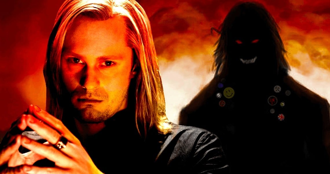 Las primeras imágenes de la mini-serie The Stand muestran a Skarsgård como Randall Flagg.