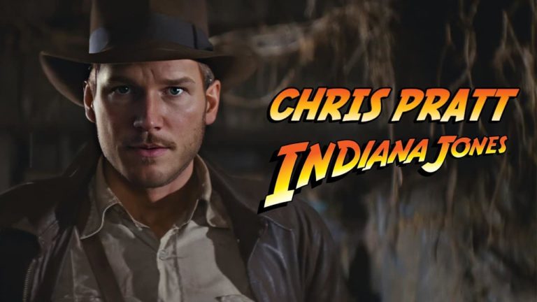 Chris Pratt es Indiana Jones en un nuevo video 'deepfake
