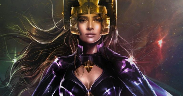 Nueva imagen promocional de Eternals nos ofrece un primer vistazo a Salma Hayek como Ajak.