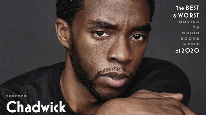 Entertainment Weekly nombró a Chadwick Boseman como el artista del año 2020.